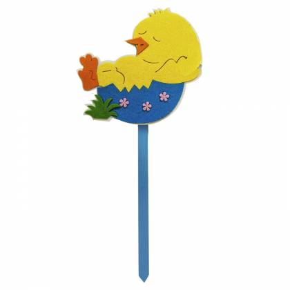 ΠΟΥΛΑΚΙ ΤΣΟΧΙΝΟ ΓΙΓΑΣ ΜΕ ΣΤΙΚ Υ:68cm ΦΙΓΟΥΡΑ:25cm Πασχαλινά είδη Bunnys