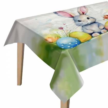 Τραπεζομαντηλο Πασχαλινό 180x140cm Πασχαλινά είδη Bunnys