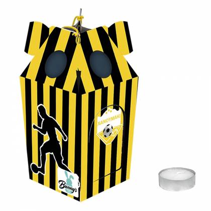 Φαναράκι με Ρεσώ-Κίτρινο 21x9,5cm Πασχαλινά είδη Bunnys