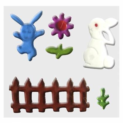 ΤΖΕΛ  ΠΑΣΧΑΛΙΝΑ ΤΖΑΜΙΟΥ 25x20cm Πασχαλινά είδη Bunnys