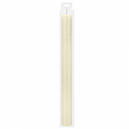 Λαμπάδα Στρογγυλή Χρωματιστή ματ 30cm x ø2,8cm Πασχαλινά είδη Bunnys