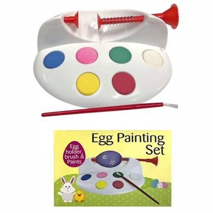 ΝΕΡΟΜΠΟΓΙΕΣ ΣΕΤ ΒΑΦΗΣ ΑΥΓΩΝ 16x11x6cm Πασχαλινά είδη Bunnys