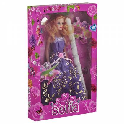 ΛΑΜΠΑΔΑ ΚΟΥΚΛΑ SOFIA ΜΩΒ 32x20cm Πασχαλινά είδη Bunnys