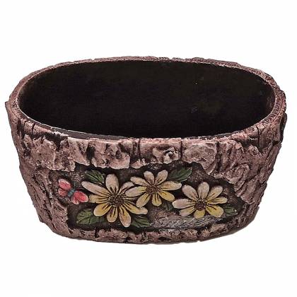 ΚΑΛΑΘΙ ΚΕΡΑΜΙΚΟ ΟΒΑΛ 16,5x8,5x8,5cm Πασχαλινά είδη Bunnys