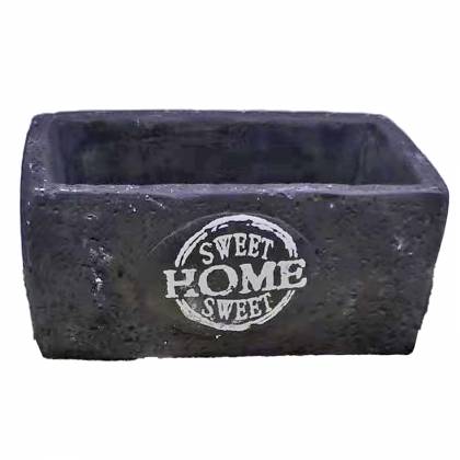 Ζαρντινιέρα Κασπώ Κεραμική Home 13x7x5,5cm Πασχαλινά είδη Bunnys
