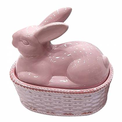 Μπωλ Αυγοθήκη Λαγός 21x12x20cm Πασχαλινά είδη Bunnys