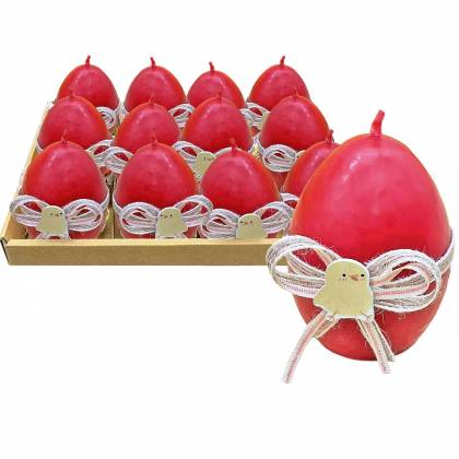 Κερί Αυγό με Κοτούλα 8cm Πασχαλινά είδη Bunnys