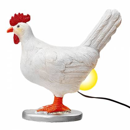 Φωτιστικό usb Κότα με Αυγό 15x14x6cm Πασχαλινά είδη Bunnys