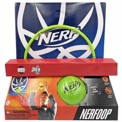 Λαμπάδα Nerf Sports Μπασκέτα με Μπάλα Nerfoop Μπάλα=ø10cm Πασχαλινά είδη Bunnys
