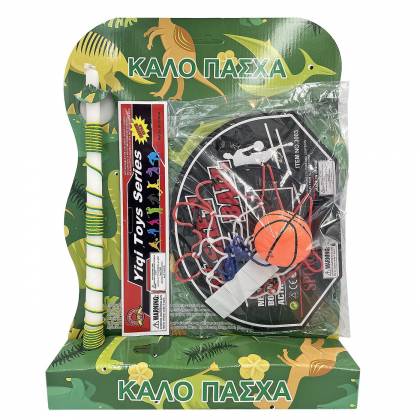 Λαμπάδα Μπασκετάκι 4 Σχέδια 29x28cm Πασχαλινά είδη Bunnys
