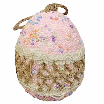 Σετ 2 Αυγά με Χερούλι 9x7cm Πασχαλινά είδη Bunnys