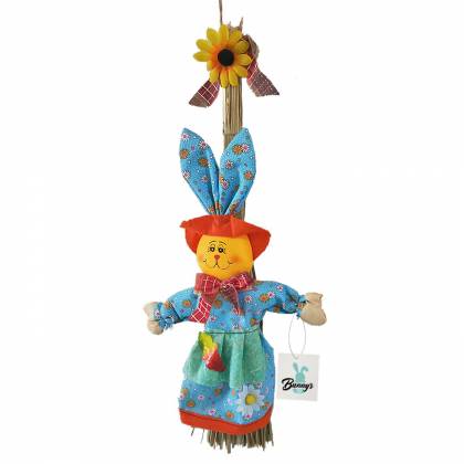 Λαγός Σκούπα 60cm (κούκλα 41cm) Πασχαλινά είδη Bunnys